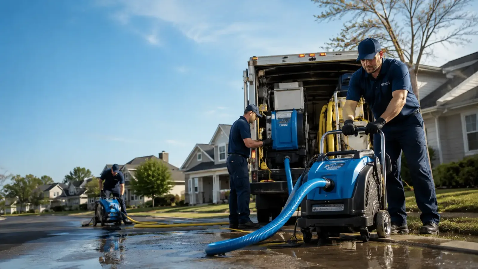 Flood Damage Cleanup in Sabine Pass, TX
